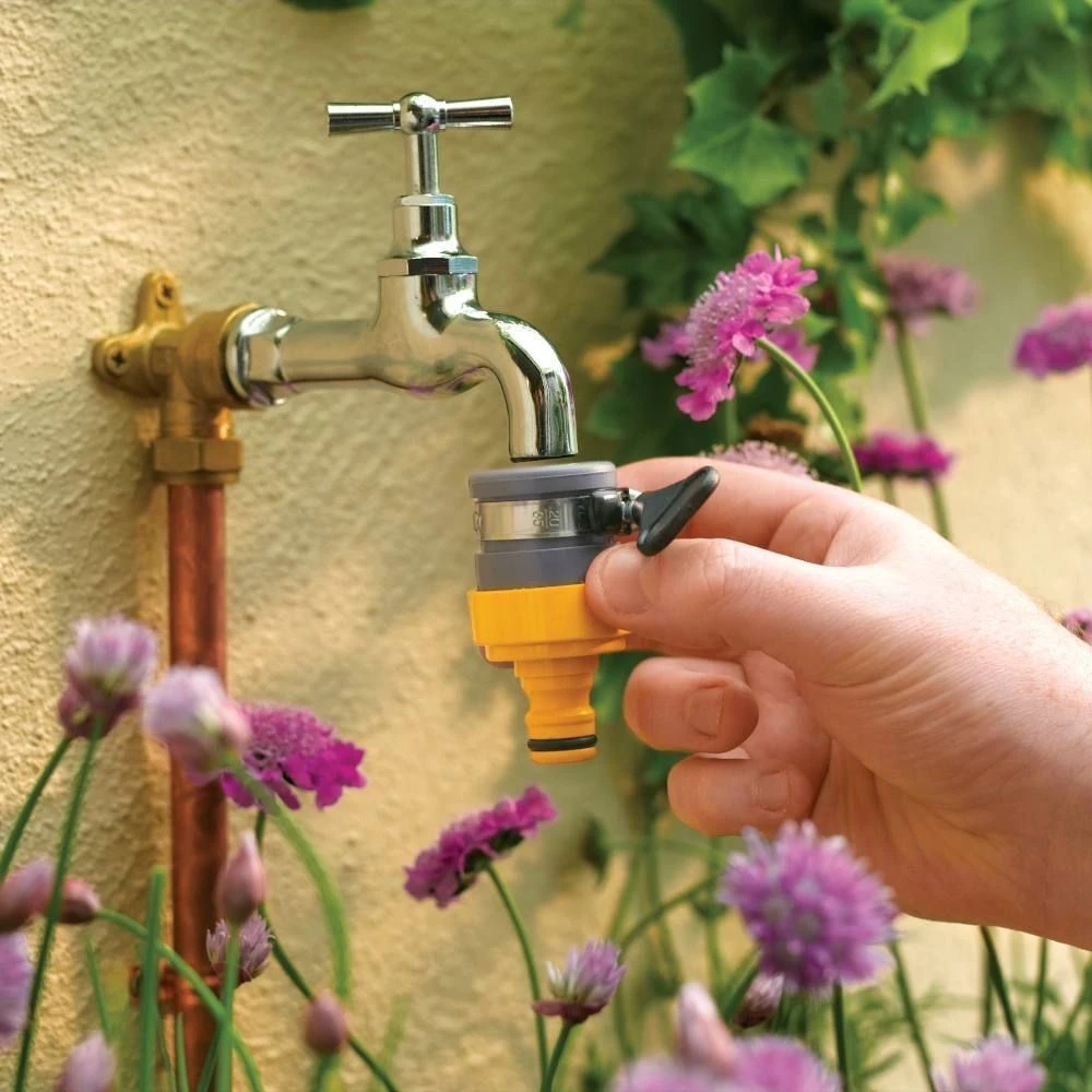 Hozelock Round Mixer Tap Connector 14-18mm 4 Hozelock Round Mixer Tap Connector 14-18mm - Image 2