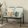 Kettler - Siena Twinseat - Garden Furniture -Happy Gardenly 00175415 Siena twinseat tillington sage lifestyle