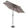 Sturdi 2.5m Parasol - Taupe 1 Sturdi 2.5m Parasol - Taupe -Happy Gardenly 0018418320 2096185020 20STURDI20PLUS20 202.5m20Round20 20Crank20 20Tilt20 20Aluminium20Parasol20 20Taupe20 20Tilted