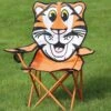 Quest - Children's Tiger Fun Folding Chair -Happy Gardenly 00296747 5203 fullsize