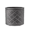 Lead Effect Round Planter - Pewter 44cm 2 Lead Effect Round Planter - Pewter 44cm -Happy Gardenly 10056291 44cm Round Lead Effect Planter