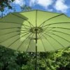 Shanghai Parasol - 2.7m - Lime 1 Shanghai Parasol - 2.7m - Lime -Happy Gardenly 10117573 Lime Shanghai Parasol 1