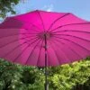 Shanghai Parasol - 2.7m - Fuchsia -Happy Gardenly 10117574 Fuchsua Shanghai Parasol 1
