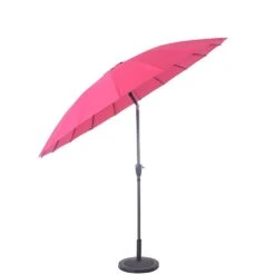 Shanghai Parasol - 2.7m - Fuchsia 9 Shanghai Parasol - 2.7m - Fuchsia -Happy Gardenly 10117574 Fuchsua Shanghai Parasol 4