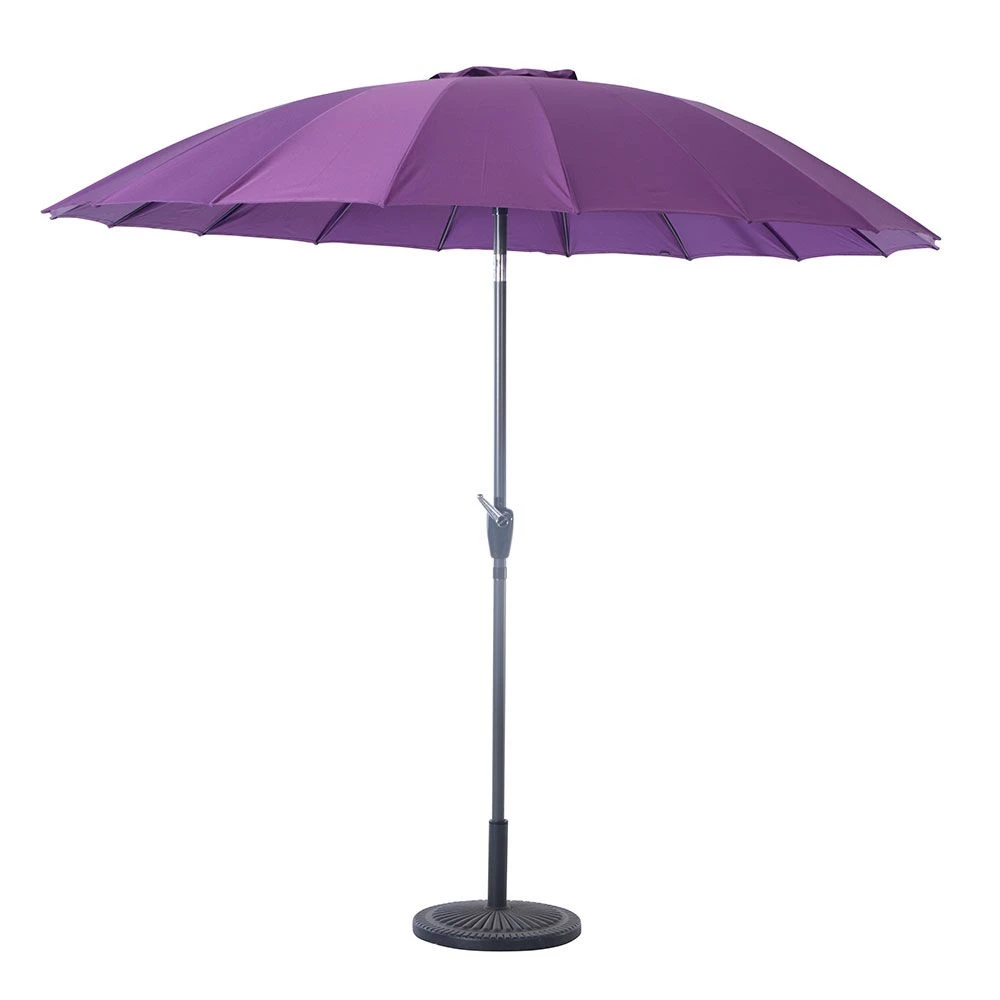 Shanghai Parasol - 2.7m - Plum 3 Shanghai Parasol - 2.7m - Plum
