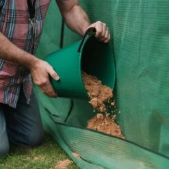 Premium 4 Tier Compact Growhouse -Happy Gardenly 1020338120 2008743 Growhouses Stability Pockets Lifestyle 5