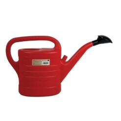 Red Value Watering Can 10 Litre -Happy Gardenly 10203658 W3021 Value Watering Can Red 10ltr 2.2 Gallon Rose On