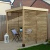 Direct - Modular Pergola With 3 Sides Set 1 Direct - Modular Pergola With 3 Sides Set -Happy Gardenly 10236419 MODPERG3PPK