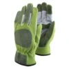Leather Flexi Rigger Gloves - Green - Medium 2 Leather Flexi Rigger Gloves - Green - Medium -Happy Gardenly 10251536 flexi rigger lime Hi