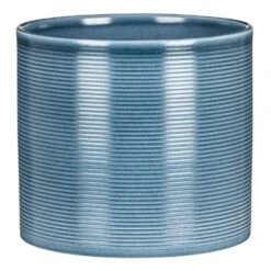 Ripple Effect Blue Jean Pot Cover 19cm