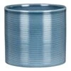 Ripple Effect Blue Jean Pot Cover 23cm 1 Ripple Effect Blue Jean Pot Cover 23cm -Happy Gardenly 1027106720 2065538 828 23 BlueJean