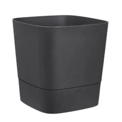 Elho Greensense Aqua Care Planter - Charcoal Grey 30cm -Happy Gardenly 1027643720 201027644020 20Greensense20Aqua20Care20square20charcoal20grey208 1