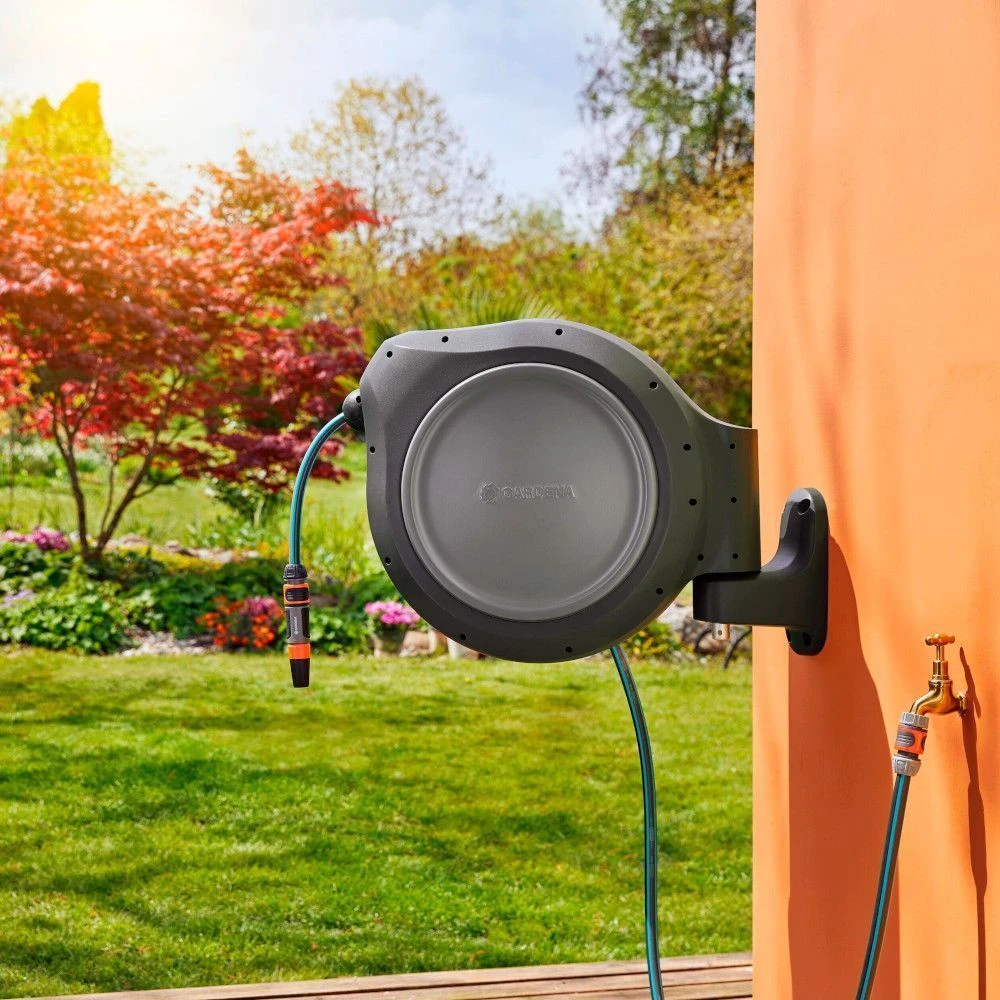 Gardena Retractable Hose Reel Automatic 30m 7 Gardena Retractable Hose Reel Automatic 30m - Image 5