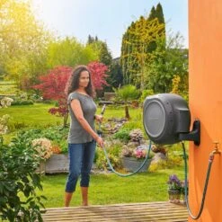 Gardena Retractable Hose Reel Automatic 30m 11 Gardena Retractable Hose Reel Automatic 30m -Happy Gardenly 1027964420 20GA150 2402