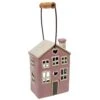 Heart House Tealight Holder In Pink - Village Pottery Collection -Happy Gardenly 1028732020 20320026
