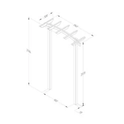 Direct - Hanbury Dome Top Arch -Happy Gardenly 1028826620 20HANDTA 4