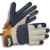 Clip Glove Leather Palm Medium -Happy Gardenly Leather20Palm20M